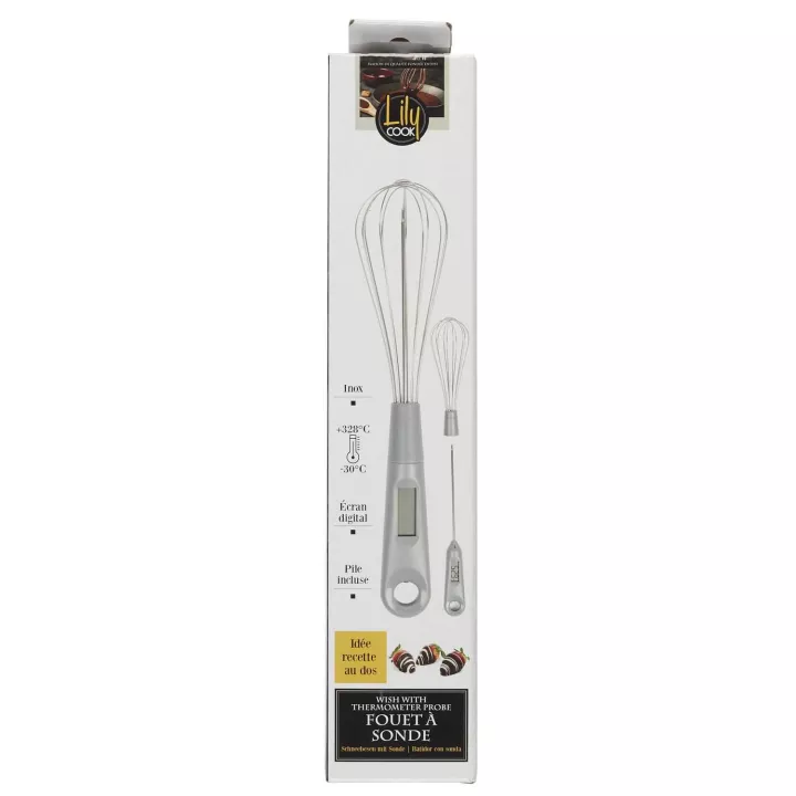 Fouet avec Thermomètre sonde intégré