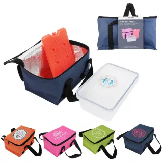 Lunch box avec housse isotherme et boite
