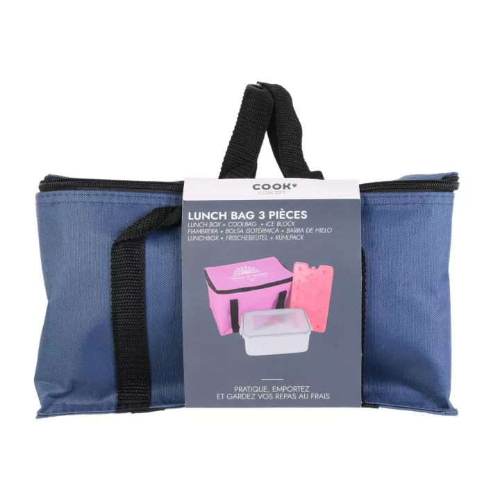Lunch box avec housse isotherme et boite