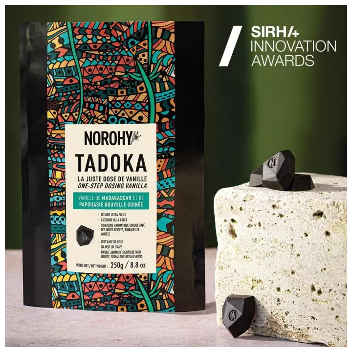 Vanille solide Tadoka Norohy - Valrhona 250g