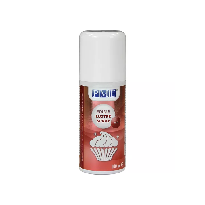 Spray irisé rouge