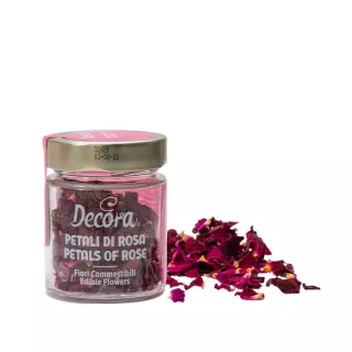 Pétales de roses séchés comestibles