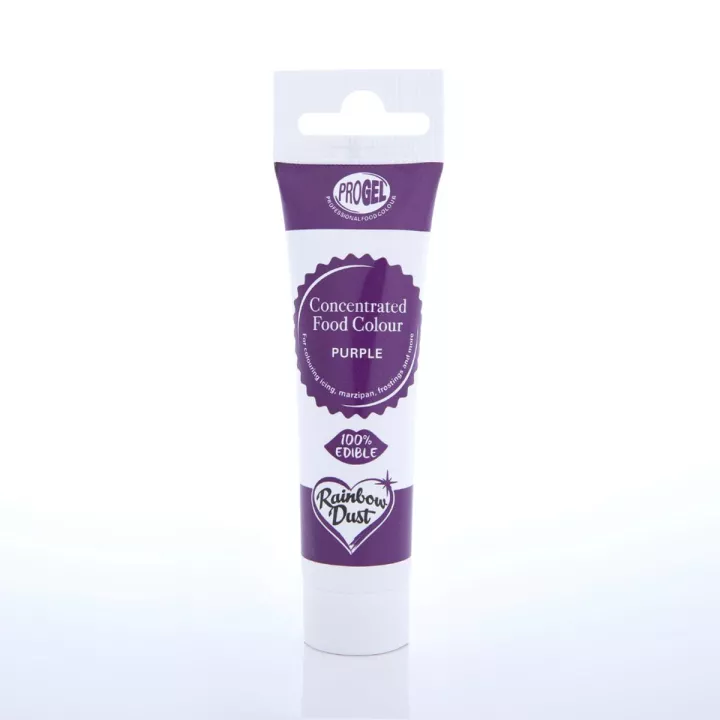 Progel colorant alimentaire gel Rainbow Dust - Purple
