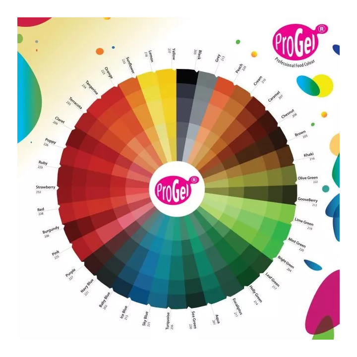 Progel colorant alimentaire gel Rainbow Dust - Purple