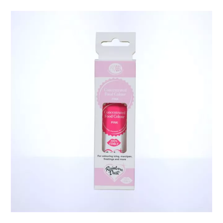 Progel Rainbow Dust Gel-Lebensmittelfarbe – Rosa