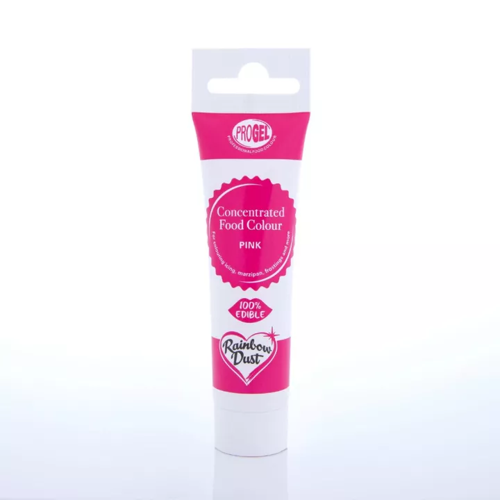 Progel Rainbow Dust Gel-Lebensmittelfarbe – Rosa