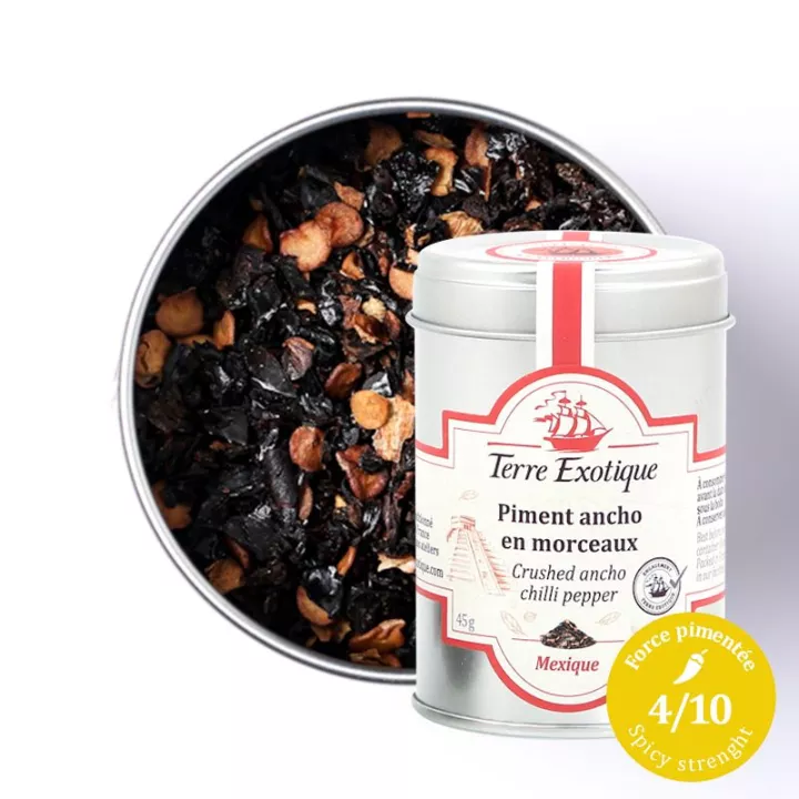 Piment Ancho morceaux