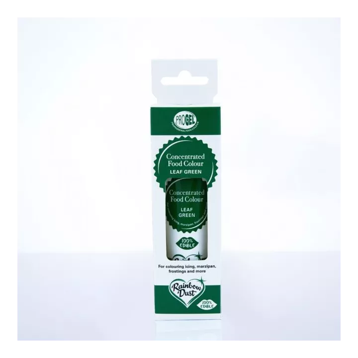 Progel colorant alimentaire gel Rainbow Dust - Vert feuille