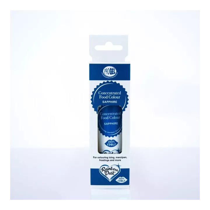 Progel colorant alimentaire gel Rainbow Dust - Bleu Saphire
