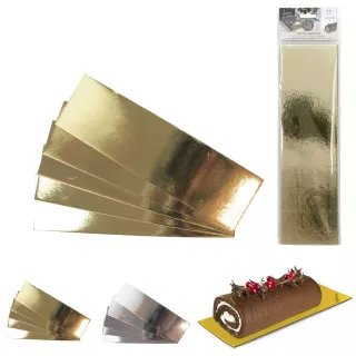 5 Semelles pour bûche 35 cm