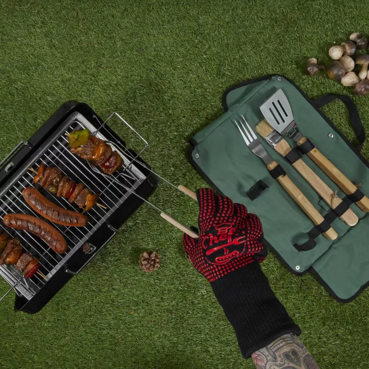 Manique Gant anti chaleur barbecue