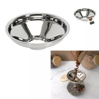 Entonnoir à confiture inox 14 cm