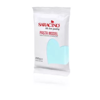 Pâte de modelage Saracino 250g Baby blue