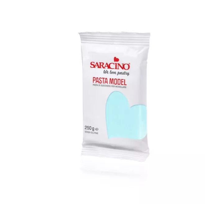 Pâte de modelage Saracino 250g Baby blue