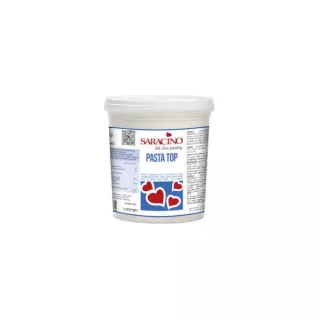 Pâte à sucre "spéciale été" PASTA TOP Tropicale Saracino 1kg Blanche
