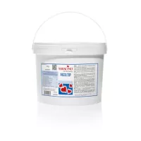 Pasta de azúcar superior superior tropical Saracino 5 kg blanco