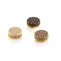 Molde mourisco redondo Silikomart SF378 de 15 peças