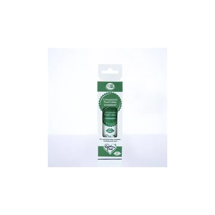 Progel colorant alimentaire gel Rainbow Dust - Gooseberry
