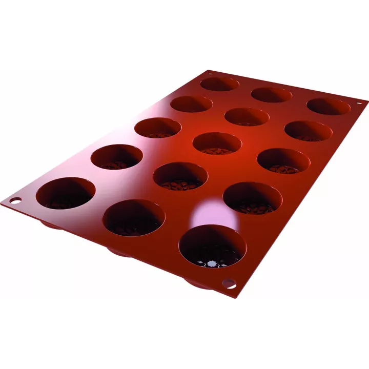 Moule 15 ronds Mauresque Silikomart Professional