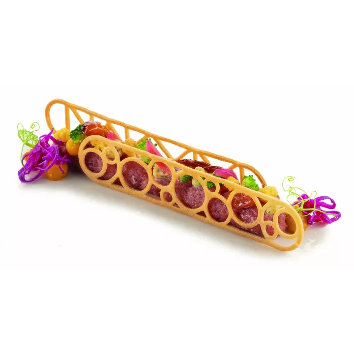Mat 18 Eclairs Lampo Silikomart Professional