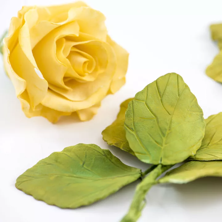 4 Emporte-pièces Feuilles de rose