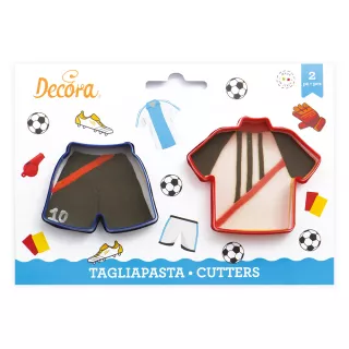 2 Emporte-Pièces Maillot et short de foot