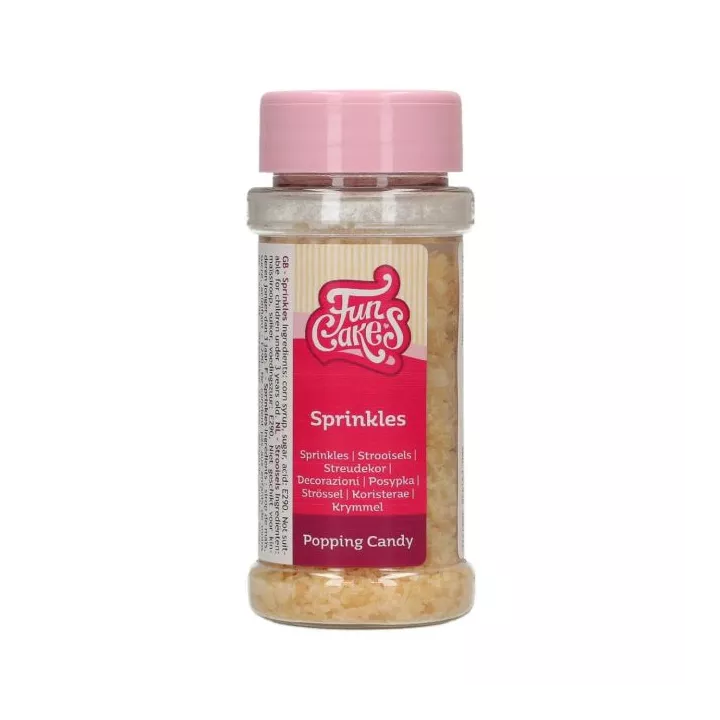 Eclats de sucre pétillants - 70g - Funcakes