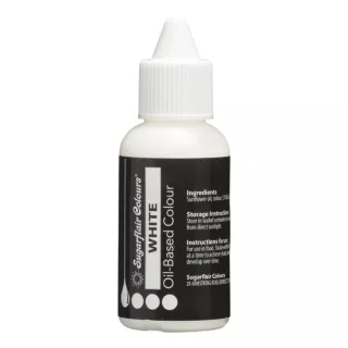Colorant liposoluble blanc Sugarflair