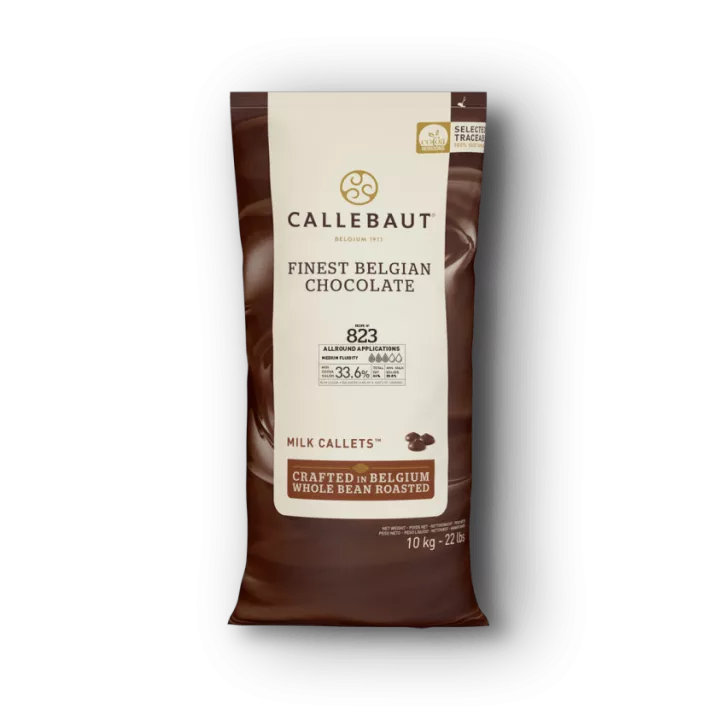 Chocolat au lait de couverture 823 Callebaut