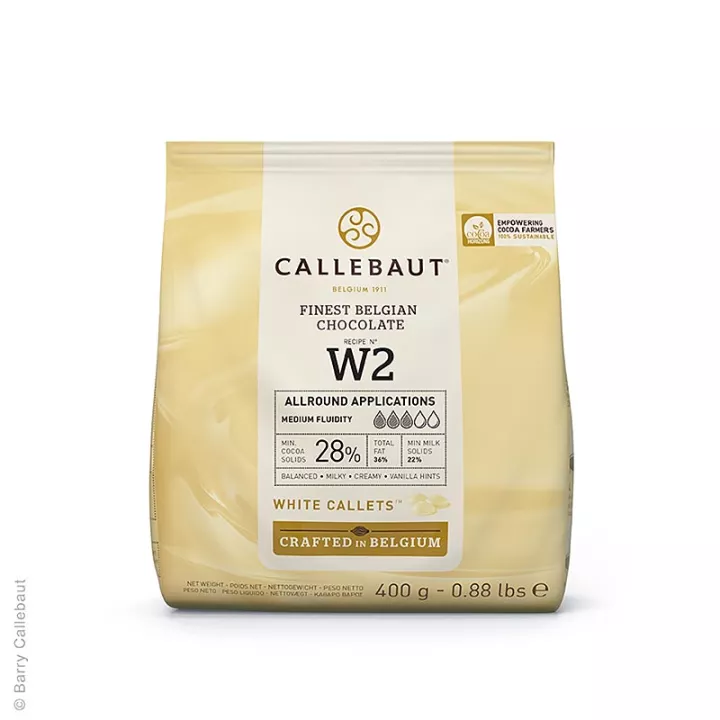 Callebaut Chocolat blanc (28%), Callets 1 kg