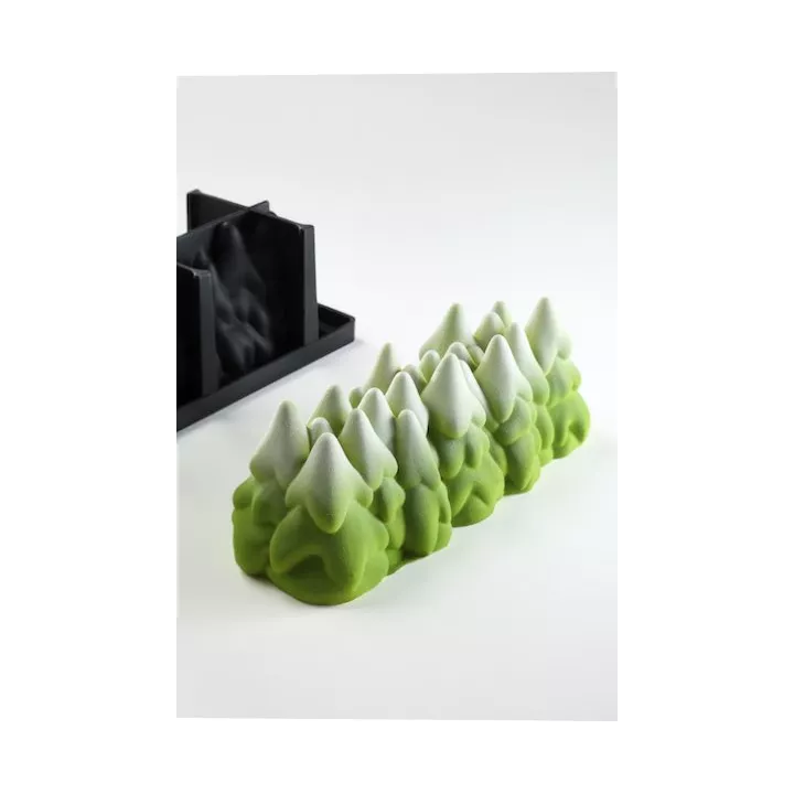 Moule Silicone Bûche Snow Tree Pavoni