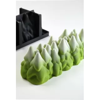 Moule Silicone Bûche Snow Tree Pavoni