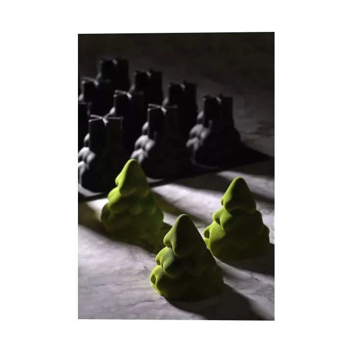 Moule Silicone individuel Snow Tree Pavoni