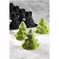 Molde de silicone individual Pavoni para árvore de neve