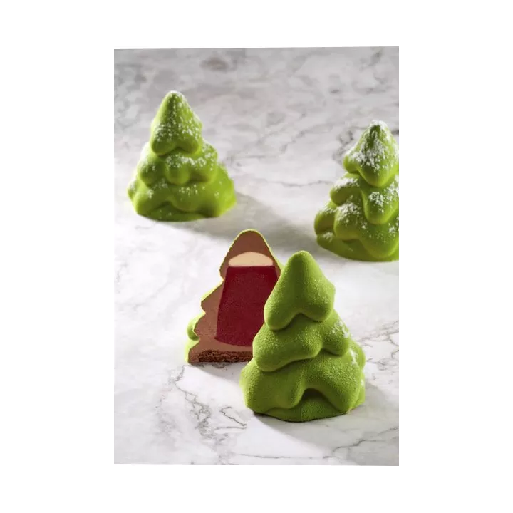 Moule Silicone individuel Snow Tree Pavoni