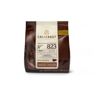 Chocolat au lait de couverture 823 Callebaut 400g