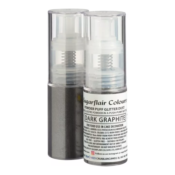Pulvérisateur à paillettes dark silver