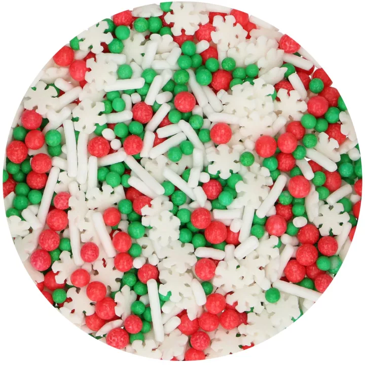 Mélange décor en sucre Noël