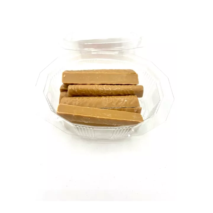 235 blonde Schokoladenstäbchen für Schokoladencroissants