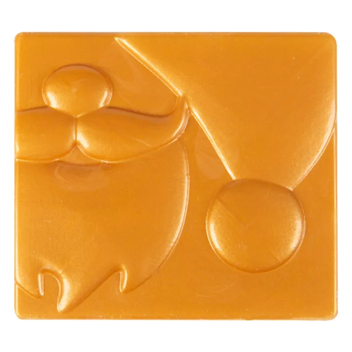 2 Embouts de bûche Renne Origami caramel