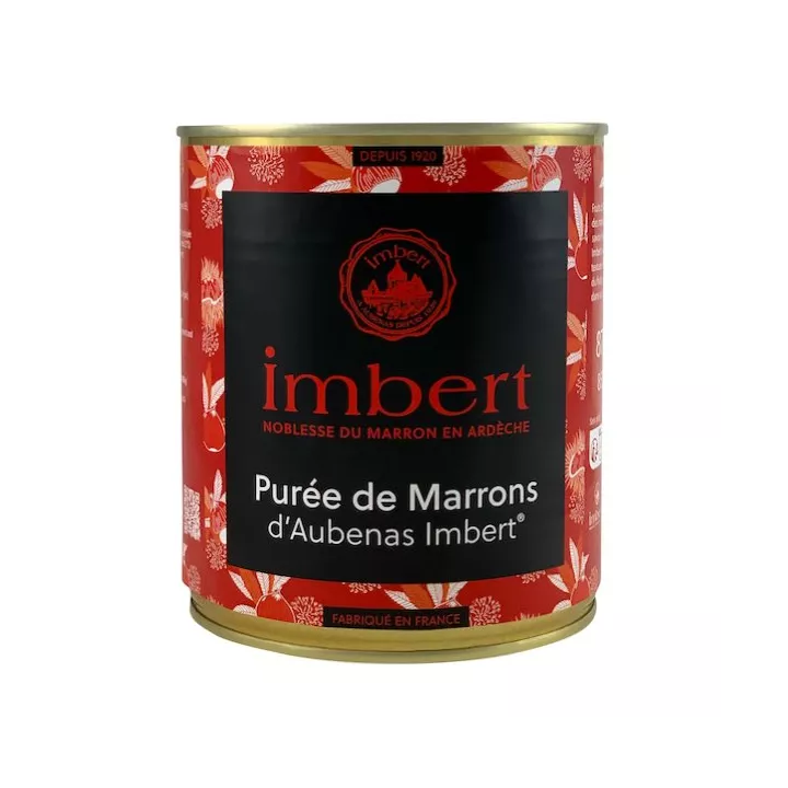 purée de marrons d'Aubenas Imbert 850ml