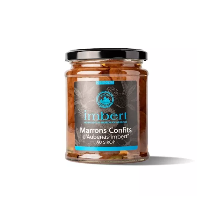 Castagne candite di melanzane in sciroppo d'Imberto 370 g