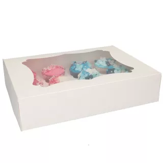5 cajas para 12 muffins y cupcakes