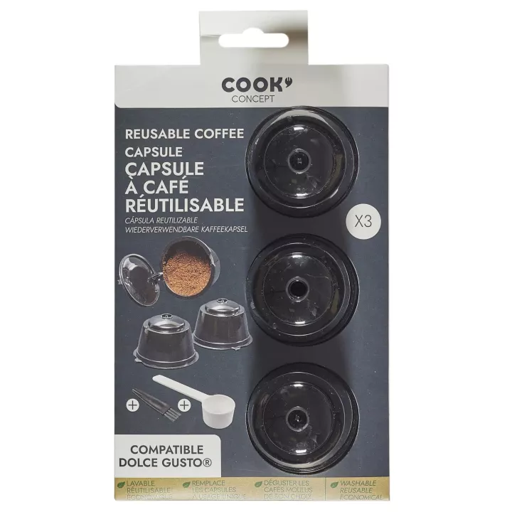 Многоразовая капсула, совместимая с Dolce Gusto.