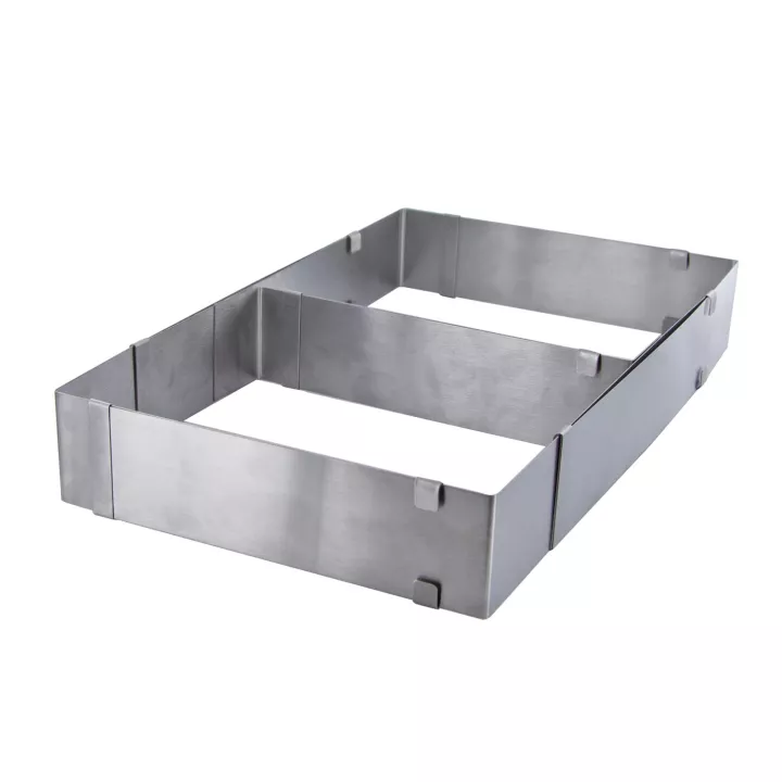 Cadre à pâtisserie réglable ht 5 cm