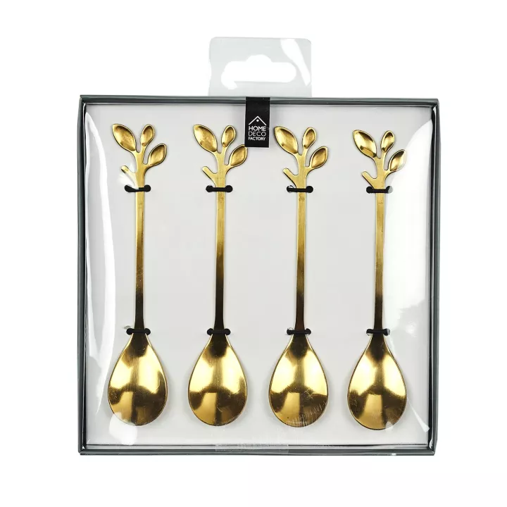 4 Teelöffel Goldblatt