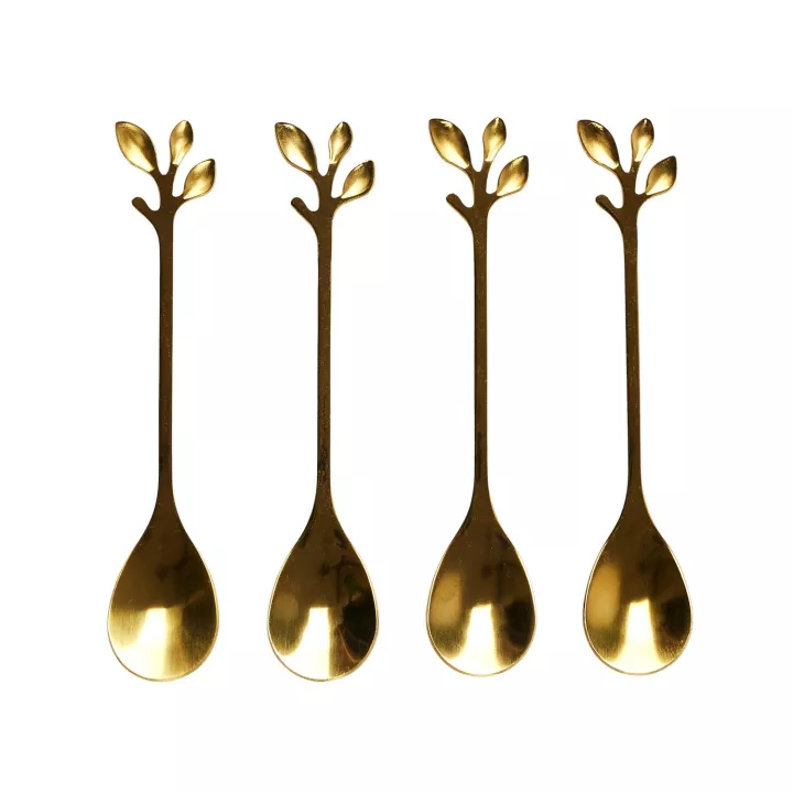 4 teaspoons of golden leaf