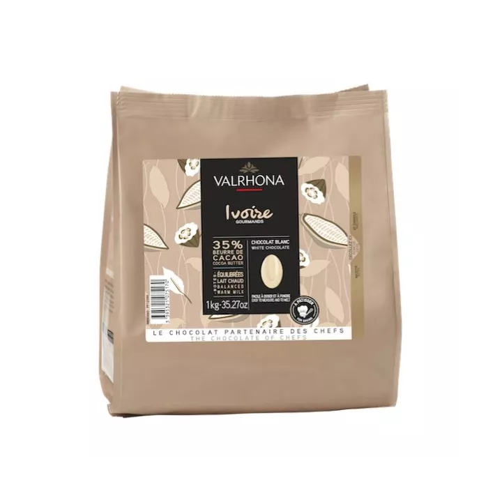 Chocolate Valrhona IVORY 1 kg