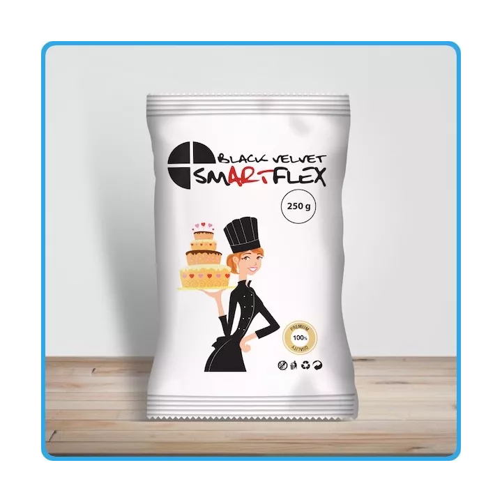 Smartflex Velvet 250 g noire vanille
