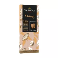 Barra de chocolate loiro Dulcey 35% Valrhona